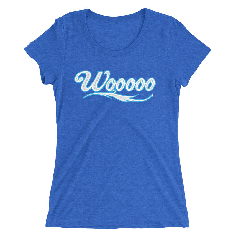 Charlotte Flair "WOOOOO" Women's Tri-Blend T-shirt T-Shirt PW Catalog