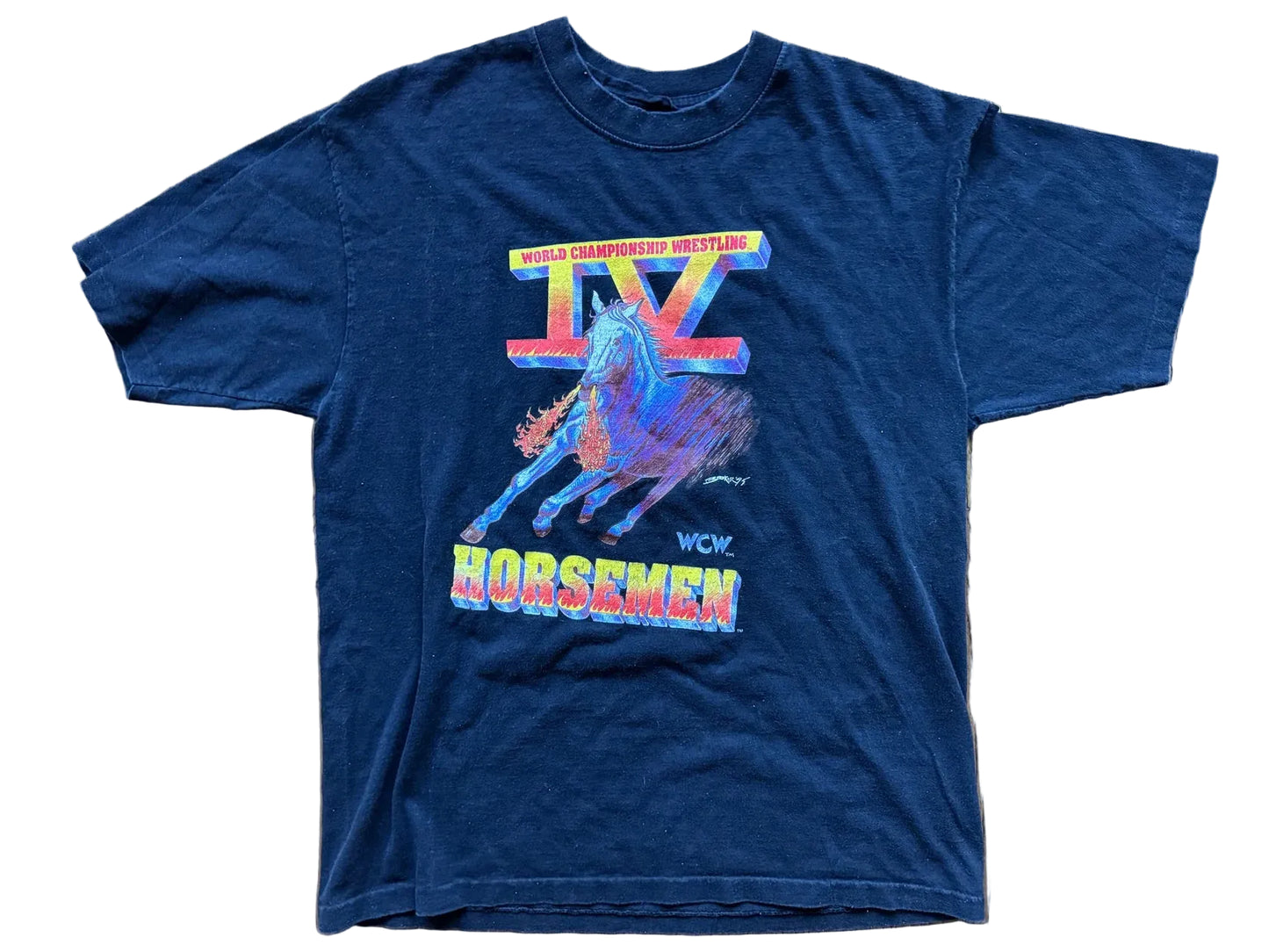 1995 WCW Four Horsemen T-Shirt Pwcatalog