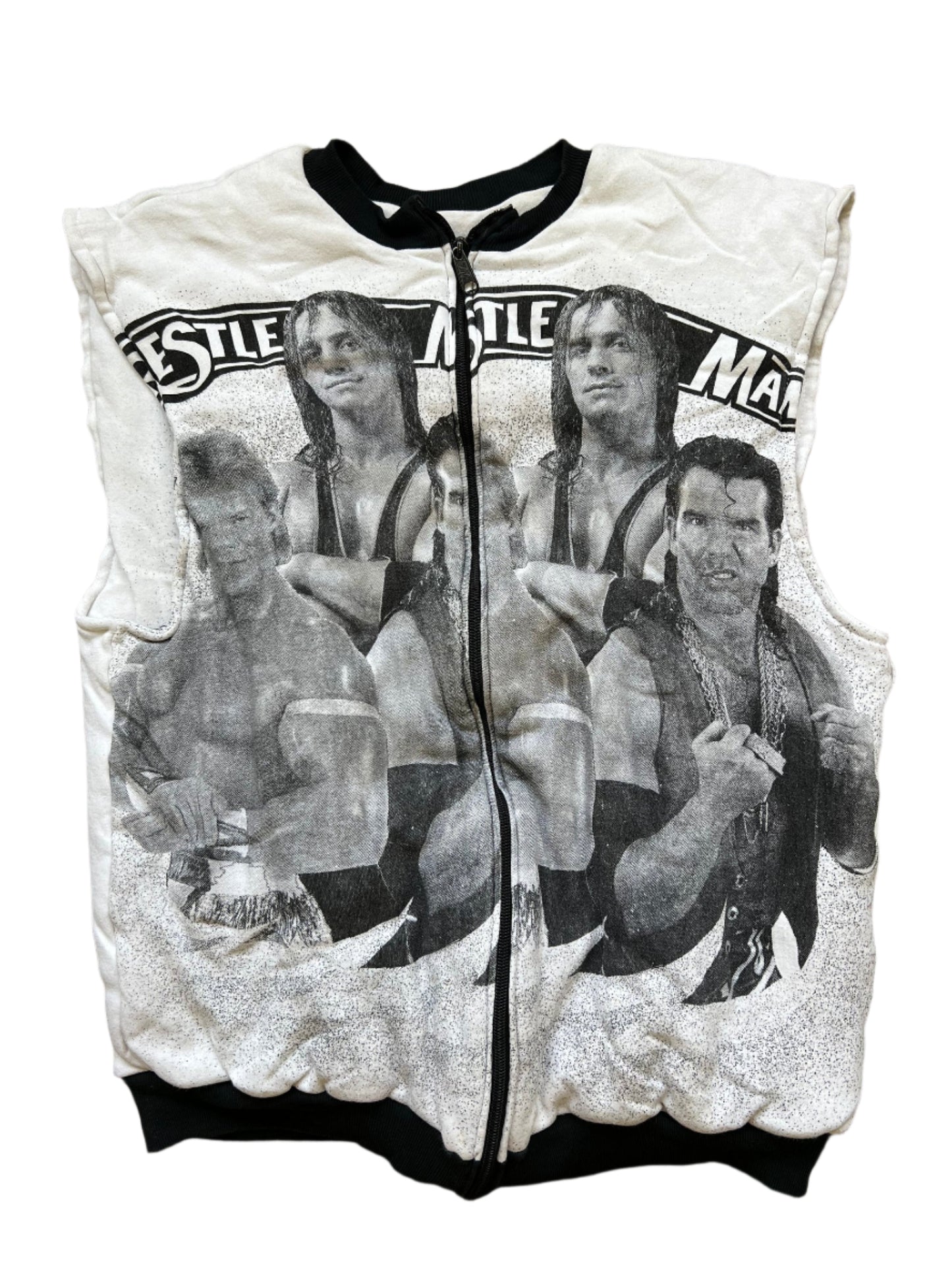 WWF Wrestlemania inside and out print vest 1994 Pwcatalog