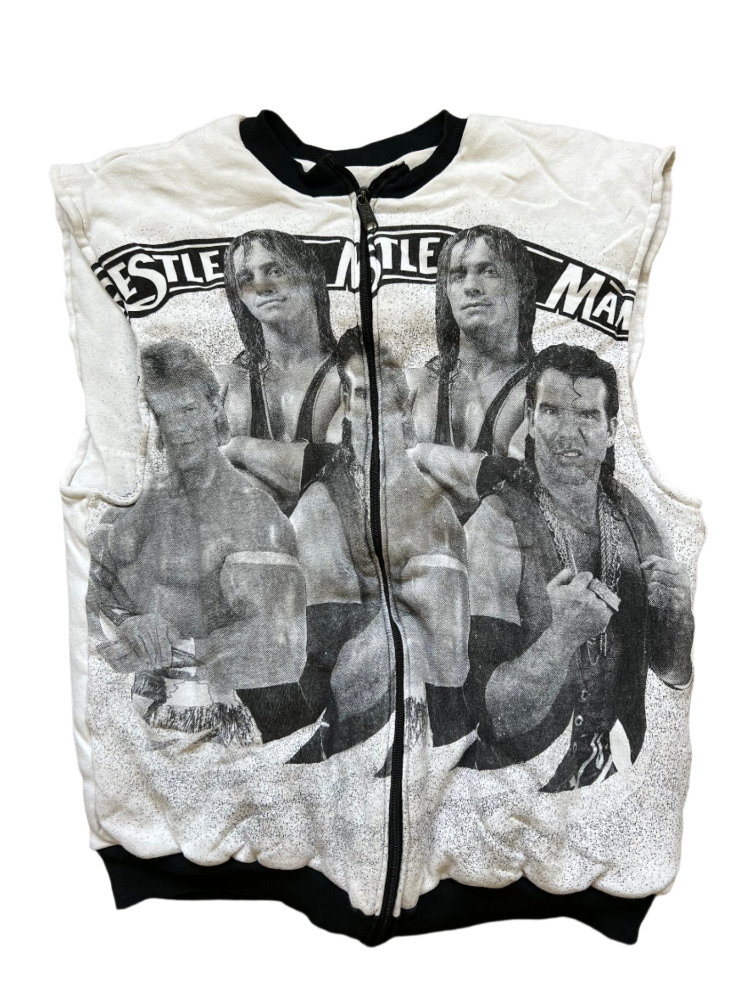 WWF Wrestlemania inside and out print vest 1994 Pwcatalog