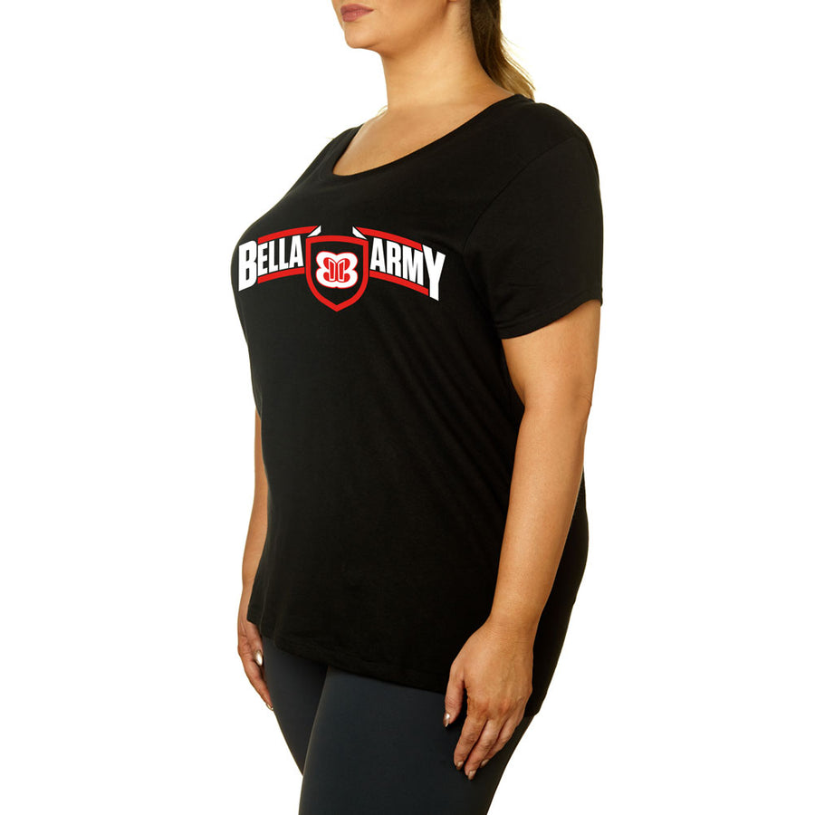 Bella Twins "Bella Army" Women's Curvy T-Shirt