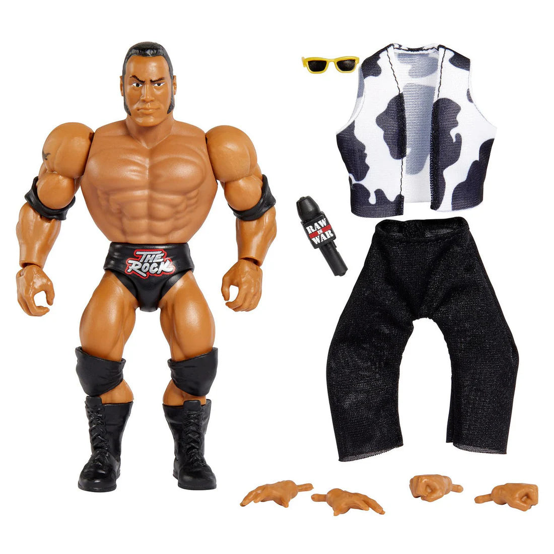 WWE Superstars Series 4 The Rock PW Catalog