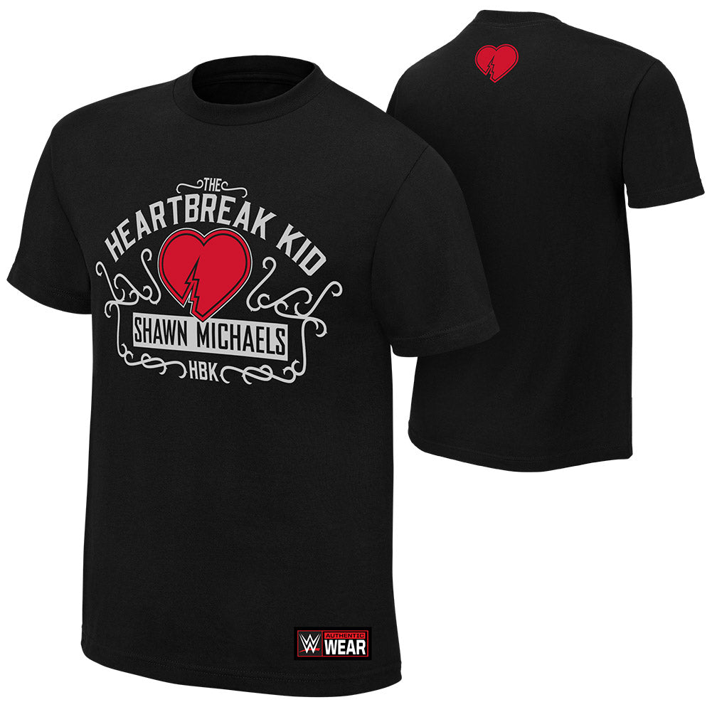 Shawn Michaels "The Heartbreak Kid" Authentic T-Shirt T-Shirt PW Catalog