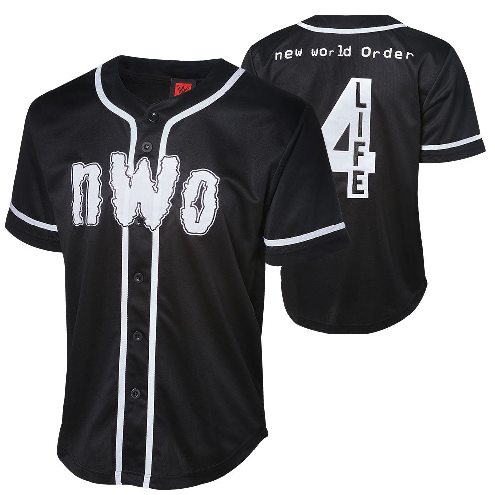 nWo " nWo 4 Life" Baseball Jersey