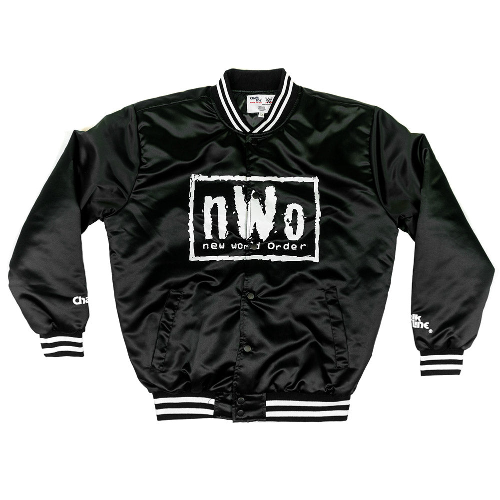 nWo Vintage Black/White Chalk Line Jacket
