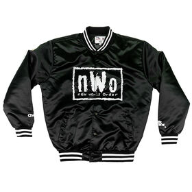 nWo Vintage Black/White Chalk Line Jacket