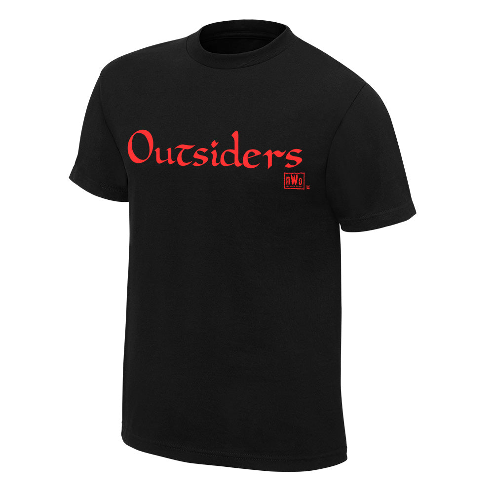 nWo Wolfpac "Outsiders" Retro T-Shirt T-Shirt PW Catalog