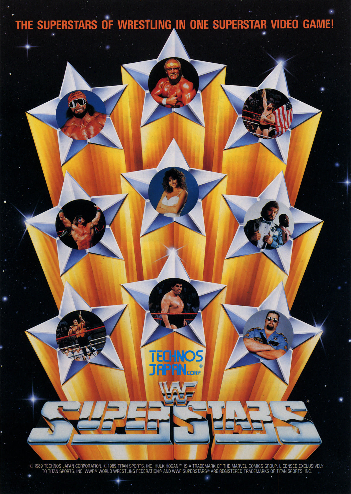 WWF Superstars [Arcade] PWcatalog