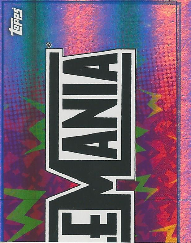WWE Topps Road to Wrestlemania Stickers 2021 Logo #4