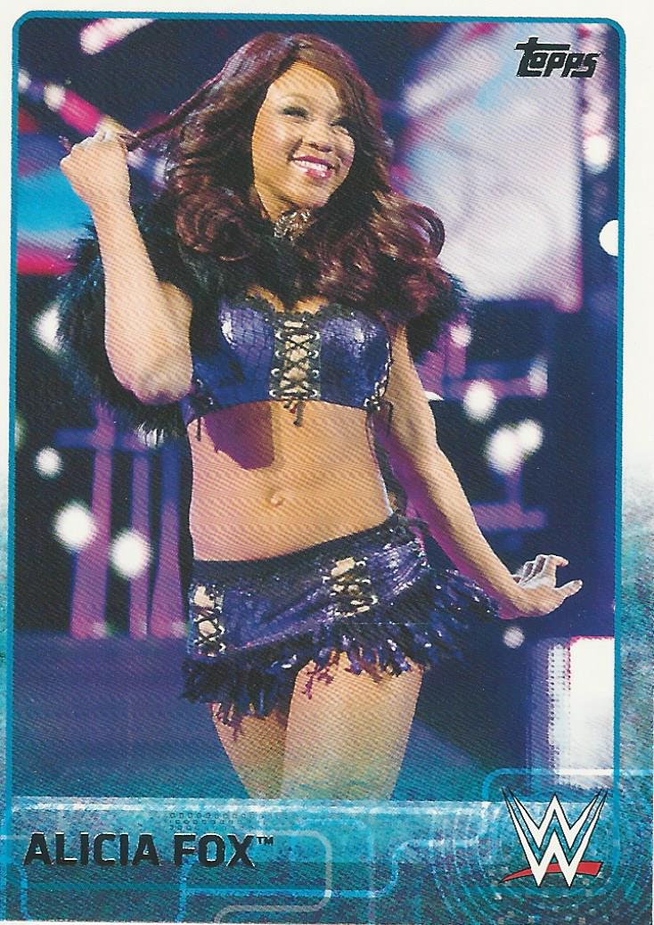 WWE Topps 2015 Alicia Fox #4