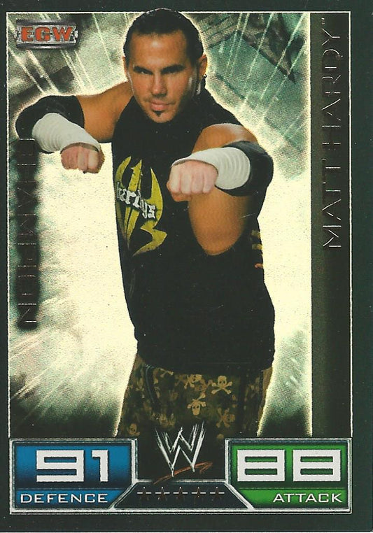 WWE Topps Slam Attax 2008 Matt Hardy Champion #4