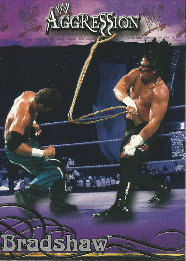 WWE Fleer Aggression 2003 Bradshaw #4