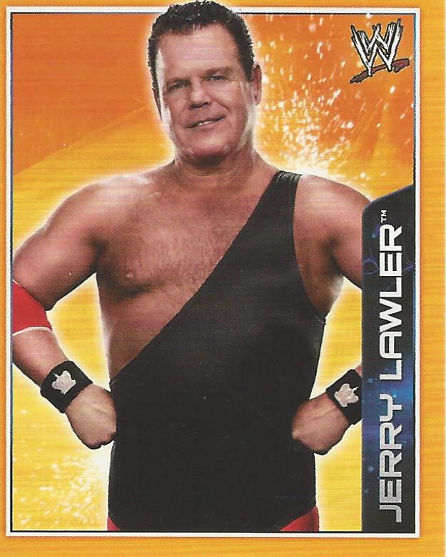 WWE Topps A-Z Sticker Collection 2014 Jerry Lawler #4