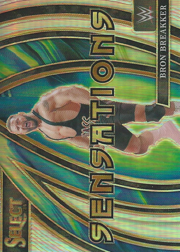 WWE Panini Select 2024 Sensations Bron Breakker #4