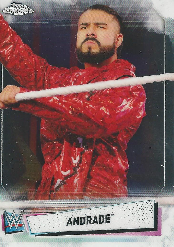 WWE Topps Chrome 2021 Andrade #4
