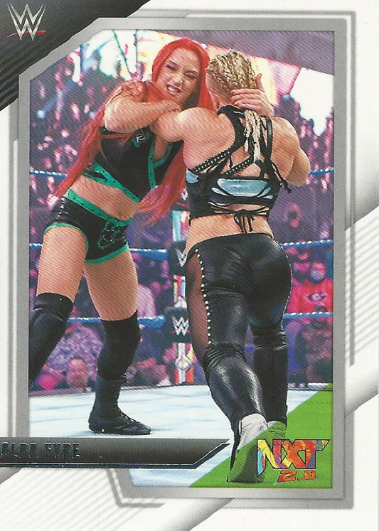 WWE Panini NXT 2022 Alba Fyre #4