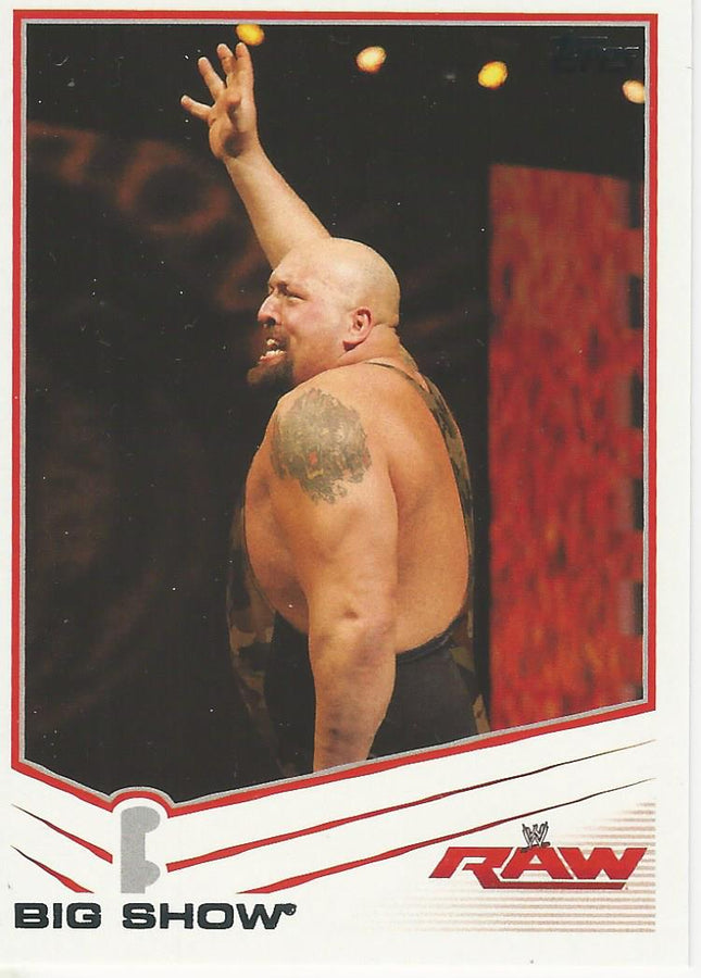 WWE Topps 2013 Big Show #4