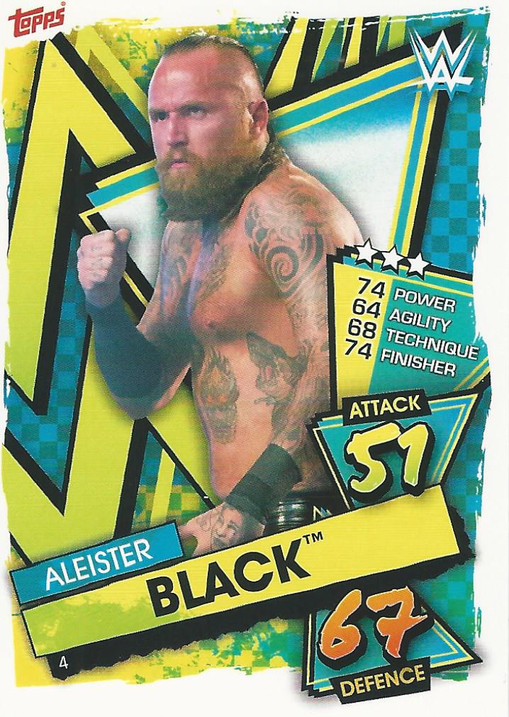 WWE Topps Slam Attax 2021 Aleister Black #4