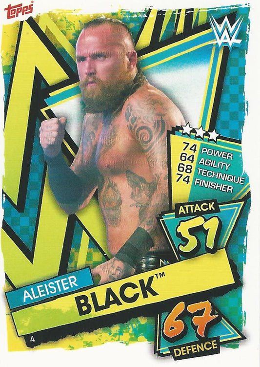 WWE Topps Slam Attax 2021 Aleister Black #4