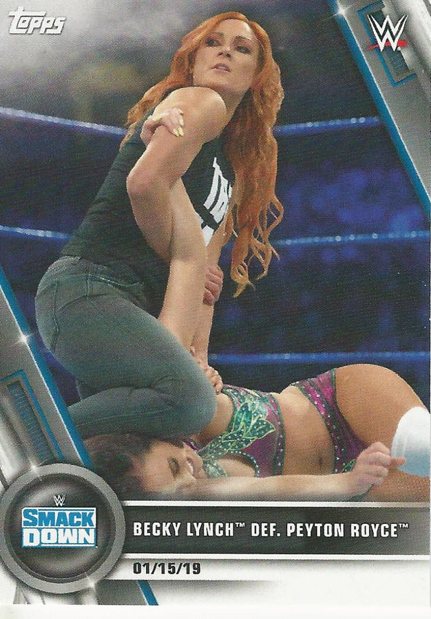 WWE Topps Women Division 2020 Becky Lynch #4