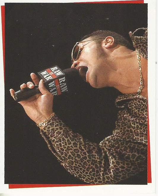 WWF Smackdown Stickers 2000 The Rock #4
