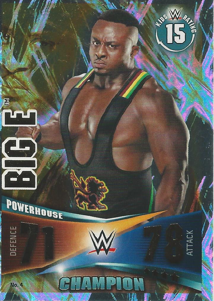 WWE Topps Slam Attax Rivals 2014 Big E Champion #4