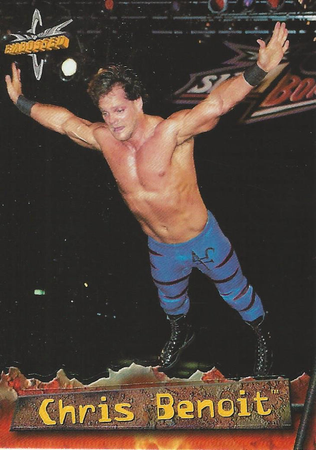 WCW Topps Embossed 1999 Chris Benoit #4
