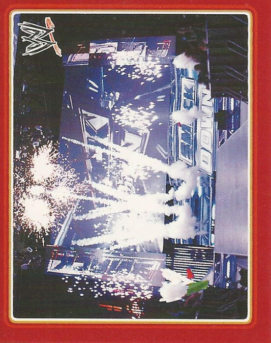 WWE Topps Icons 2013 Sticker Smackdown stage #4