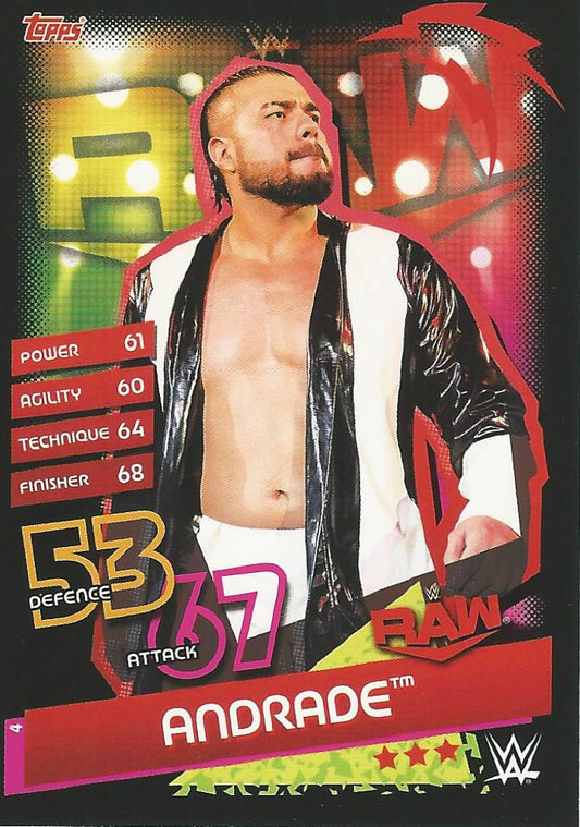 WWE Topps Slam Attax Reloaded 2020 Andrade #4