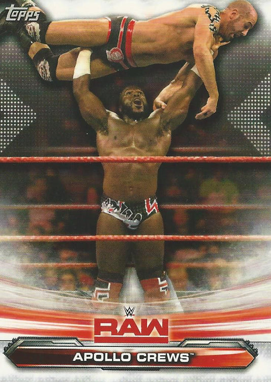 WWE Topps Raw 2019 Apollo Crews #4