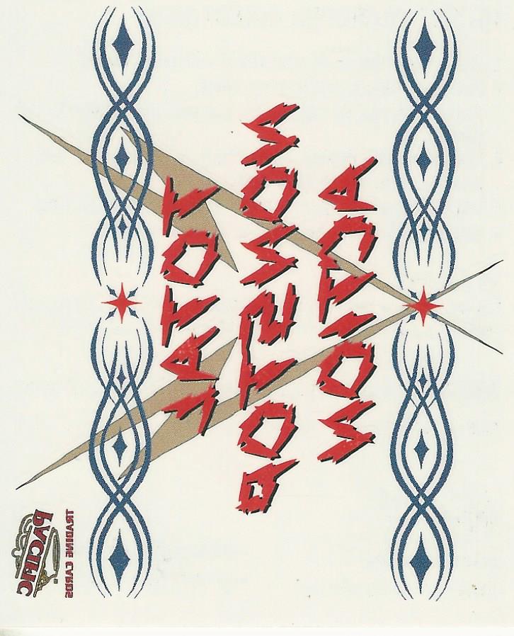 TNA Pacific Tattoo Transfer Logo #4