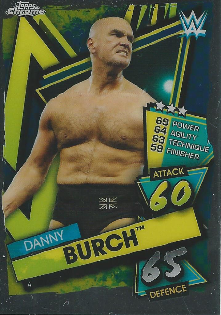 WWE Topps Slam Attax Chrome 2021 Danny Burch #4