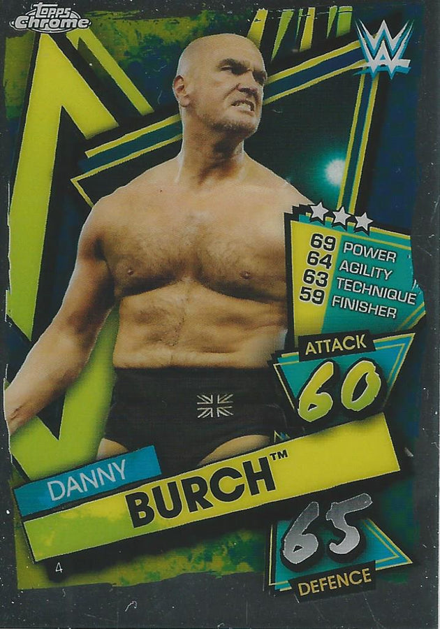 WWE Topps Slam Attax Chrome 2021 Danny Burch #4