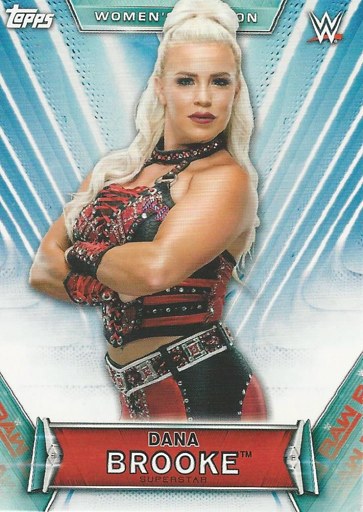 WWE Topps Women Division 2019 Dana Brooke #4
