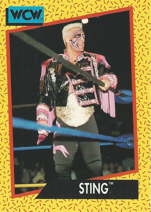 WCW Impel 1991 Sting #4