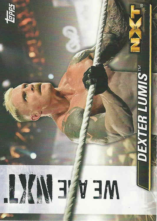 WWE Topps NXT 2021 Dexter Lumis NXT-13 trading card PW Catalog