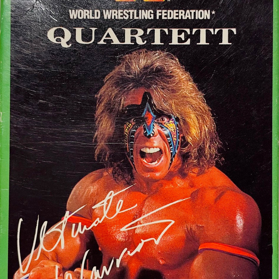 WWF Quartett Card Game 1992 Ultimate Warrior Pwcatalog