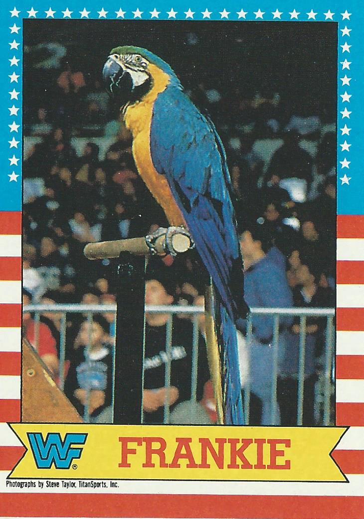 Topps WWF Wrestling Cards 1987 Frankie #4