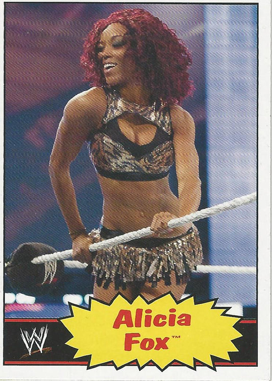 WWE Topps Heritage 2012 Alicia Fox #4