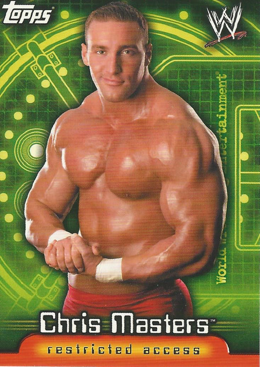 WWE Topps Insider 2006 Chris Masters #4