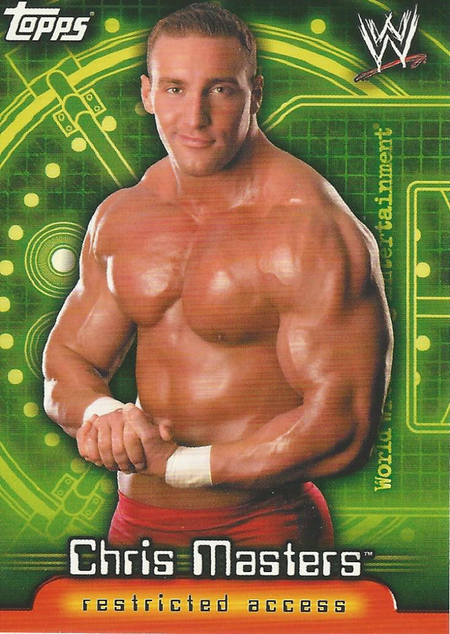 WWE Topps Insider 2006 Chris Masters #4