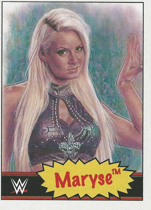 WWE Topps Living Set 2021 Maryse #4