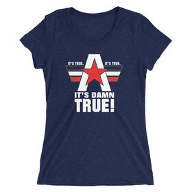 Kurt Angle "It's True" Women's Tri-Blend T-Shirt