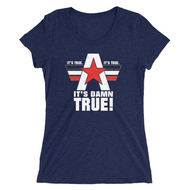 Kurt Angle "It's True" Women's Tri-Blend T-Shirt