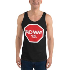 No Way Jose "Stop Sign" Unisex Tank Top Tank Top PW Catalog
