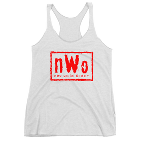 nWo "Wolfpac" Women's Racerback Tank Top