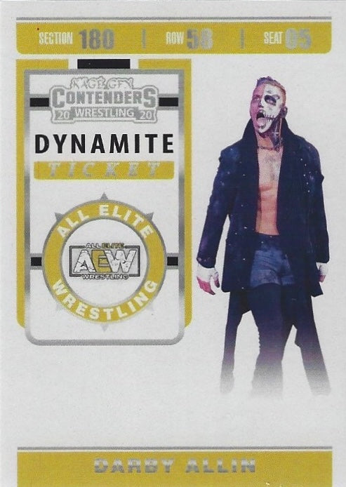 Darby Allin trading card PW Catalog