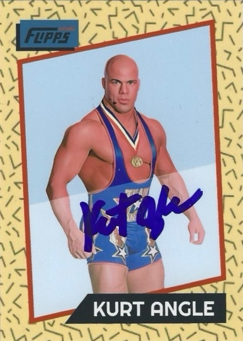 Kurt Angle trading card PW Catalog