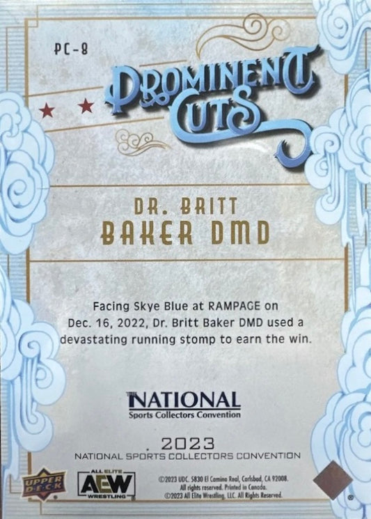 Prominent Cuts – DR. Britt Baker DMD