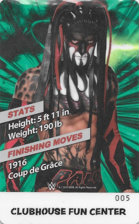 Finn Balor trading card PW Catalog
